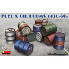 MiniArt 1/35 Fuel and Oil drums 1930-1950s modell kiegészítő makett