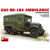 MiniArt 1/35 GAZ-05-194 Ambulance katonai jármű modell