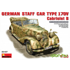 MiniArt 1/35 German Staff Car Typ 170V katonai jármű modell katonásdi