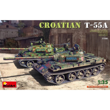 MiniArt 1/35 Horvát T-55A tank katonai jármű modell makett