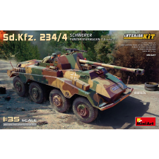 MiniArt 1/35 Sd.Kfz. 234/4 Schwerer Panzerspahwagen 75 cm páncélautó modell makett