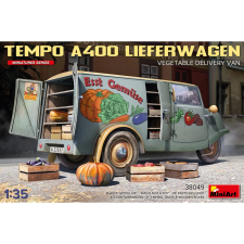 MiniArt 1/35 Tempo E400 Lieferwagen zöldségszállító jármű modell makett