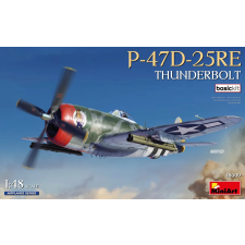 MiniArt 1/48 P-47D-25Re Thunderbolt vadászgép modell makett