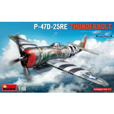 MiniArt Advanced Kit 1/48 P-47D-25RE Thunderbolt vadászgép modell makett