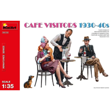  MiniArt Cafe Visitors 1930-40s 1:35 (38058) makett