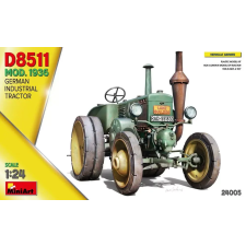  MiniArt German Industrial Tractor D8511 Mod. 1936 1:24 (24005) makett