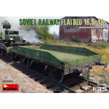  MiniArt Soviet Railway Flatbed 16,5-18 t 1:35 (35303) makett
