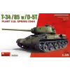  MiniArt T-34/85 w/D-5T. Plant 112. Spring 1944 1:35 (35293)