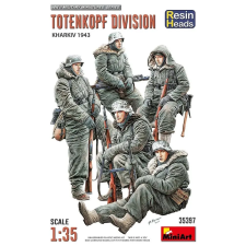  MiniArt Totenkopf Division. Kharkov 1943. Resin Heads 1:35 (35397) makett