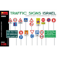 MiniArt Traffic Signs. Israel Dioráma makett