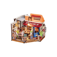 Miniatűr könyvesbolt sarok barkácsolás, építés