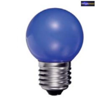  Minigömb izzó E27 15W kék izzó