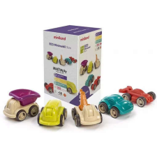 Miniland ECO Mini autók, műanyag, 5 db-os - MINILAND autópálya és játékautó