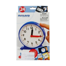  Miniland Tanuljuk meg az órát, az óra használatát oktatójáték természet- és alkalmazott tudomány