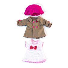 Miniland Temperált időjárási ruházat szett lány babának 32 cm játékbaba felszerelés