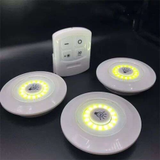 Minimal 3 db mini COB LED panel – elemes, távirányítóval, hasznos funkciókkal bútor