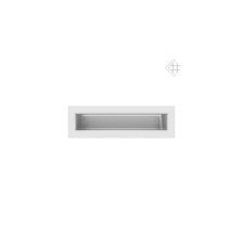  Minimal szellőzőrács 6x20cm hátfallal - TÖBB SZÍNBEN hűtés, fűtés szerelvény