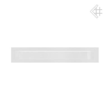  Minimal szellőzőrács 6x40cm hátfallal - TÖBB SZÍNBEN hűtés, fűtés szerelvény