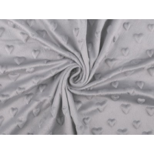  Mink 3D szív plüss anyag dekorációs kellék