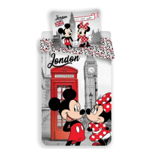 Minnie Disney Minnie egér és Mickey ágyneműhuzat London 140x200cm 70x90cm lakástextília