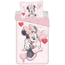 Minnie Disney Minnie Heart Balloons ágyneműhuzat 140×200cm, 70×90 cm lakástextília