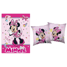 Minnie Disney Minnie polár takaró és párna szett, 2 részes (Funny) lakástextília