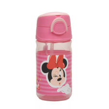 Minnie Disney Minnie Wink műanyag kulacs akasztóval 350 ml kulacs, kulacstartó