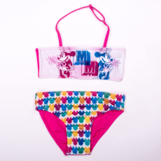  Minnie egér kislány fürdőruha - kétrészes fürdőruha - pink - 110