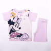  Minnie egér kislány pamut nyári együttes - póló-rövidnadrág szett - világosrózsaszín - 86