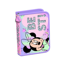 Minnie egér pasztell színu kihajtható tolltartó 21x14x3,5cm tolltartó