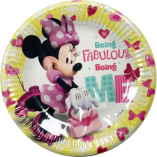 Minnie Happy Papírtányér 8 db-os 19,5 cm party kellék