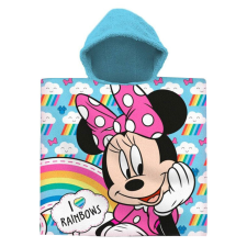 Minnie Rainbows strand törölköző poncsó 60x120 cm lakástextília