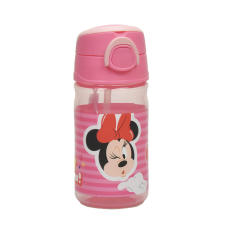 Minnie Wink műanyag kulacs akasztóval 350 ml kulacs, kulacstartó