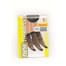 - Mintás bokafix, 20 DEN, m:36-41, 1 pár fekete női zokni