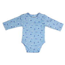 Mintás hosszú ujjú baba body kombidressz, body