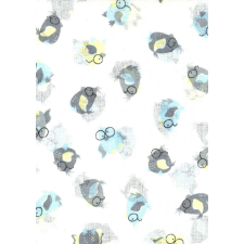 Mintás textil pelenka 1db-os - szemüveges madárkák mosható pelenka