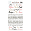 Mintay Papers See You in Paris Matrica Paper Stickers Words 1 csomag
