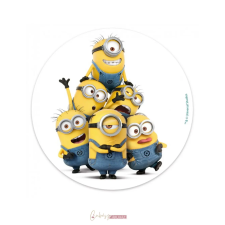  Minyonok,Minions témájú tortaostya.ostyalap sütés és főzés