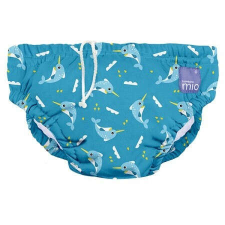 Mio bambino BambinoMio Úszópelenka 5-7kg - Halacska #kék pelenka