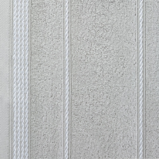 Mira csíkos törölköző Ezüst 70x140 cm lakástextília