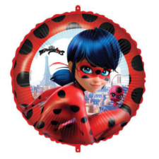  Miraculous Ladybug, Katicabogár és Fekete macska kalandjai fólia lufi 46 cm party kellék