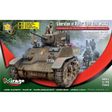 Mirage Hobby Stuart M3A3 tank műanyag modell (1:73) makett