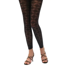  MIRIAM 55 DENES Mintás leggings m:158-100(2) fekete Evona női nadrág