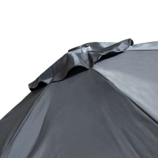 Mirpol Kerti/terasz esernyő, csuklós, antracit, 300 cm, Róma kerti bútor