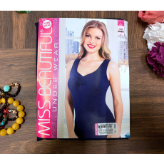 Miss BEAUTIFUL Turkey Női Pamut Trikó Fekete