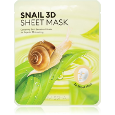 Missha Snail arcmaszk tisztító és frissítő hatással csigakivonattal 23 g arcpakolás, arcmaszk