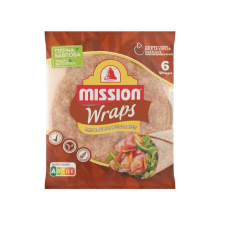 Mission Mission teljeskiőrlésű wrap 370 g pékárú