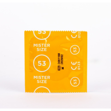 MISTER SIZE 53 mm Condoms 1 piece síkosító