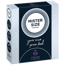 MISTER SIZE 69 mm Condoms 3 pieces óvszer