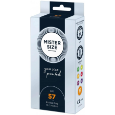 Mister Size Mister Size vékony óvszer - 57mm (10db) óvszer